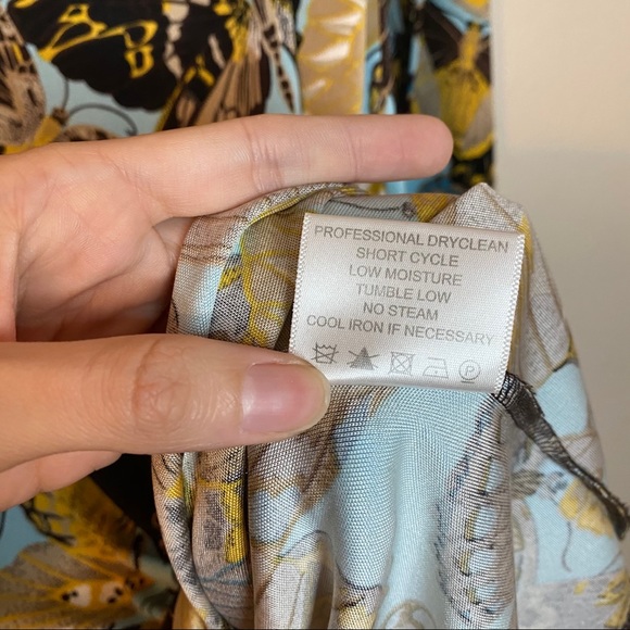 TORY BURCH butterfly Kareema silk shift dress - Picture 9 of 13